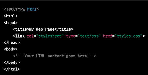 a html tag