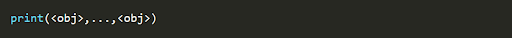 Python Output