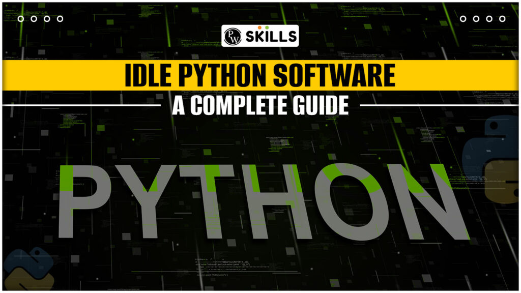 IDLE Software In Python