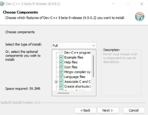 C Dev C++ Installation