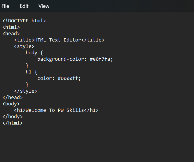 List Of HTML Editor You Can Use