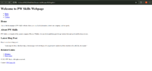 Html Document - Structure, Types & Examples