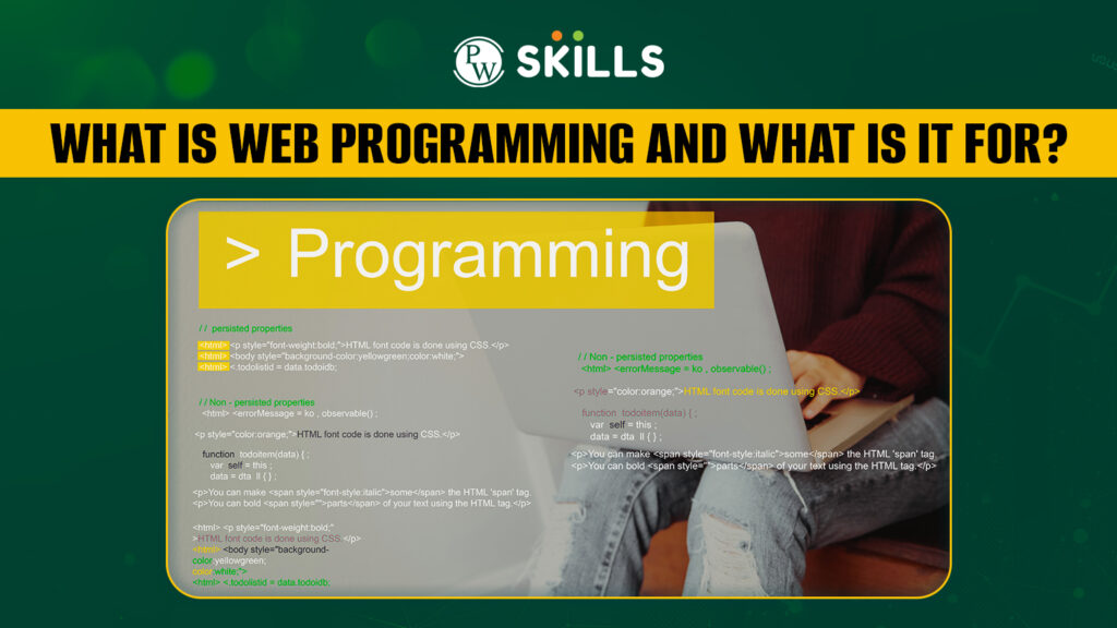 Web programming