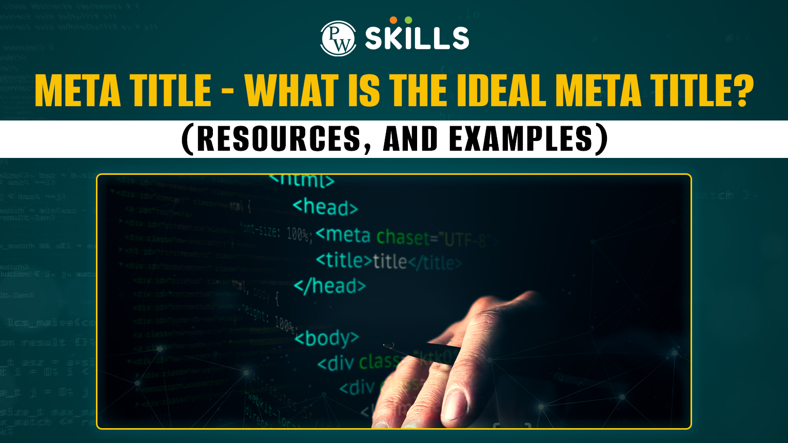 Meta Title - What Is The Ideal Meta Title? 2 meta title