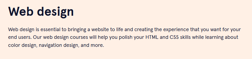 WEB DESIGNING COURSE