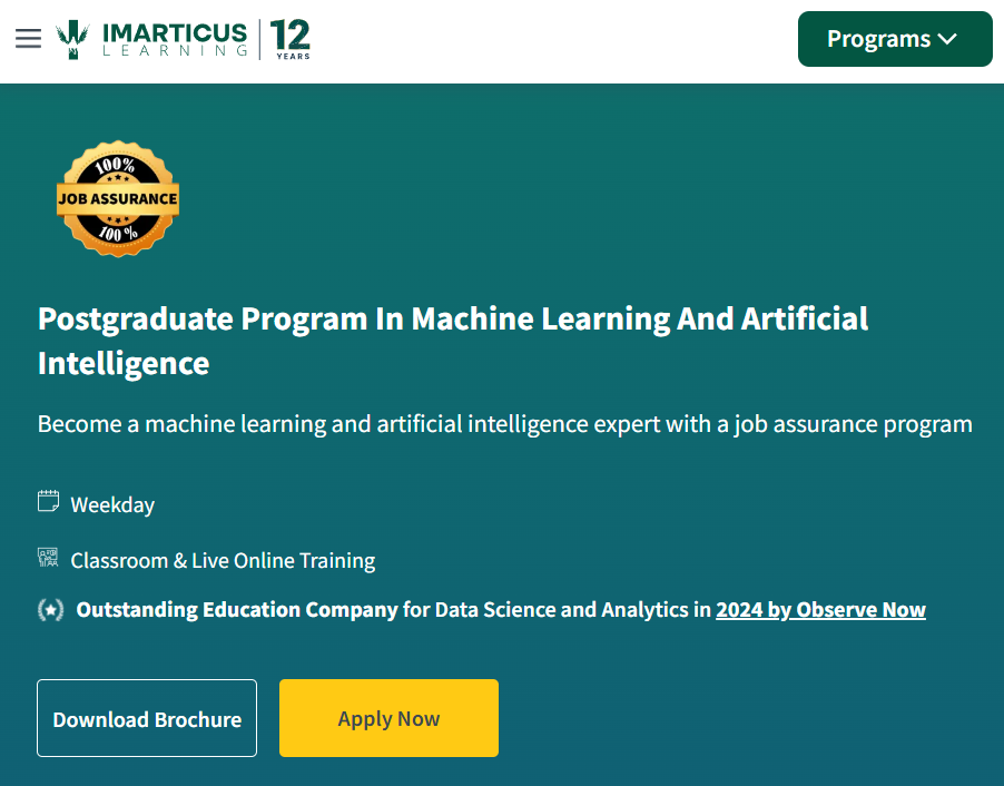 ai certificate course