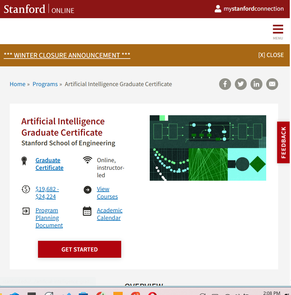 ai certificate course