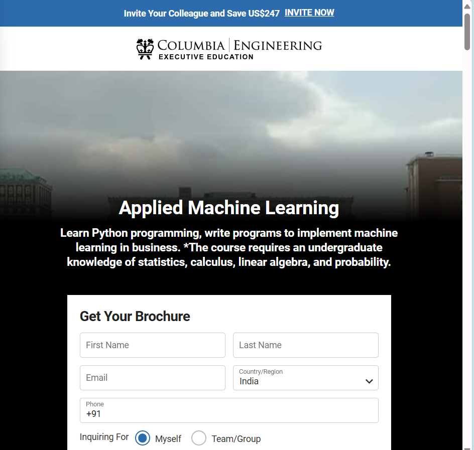 ai certificate course