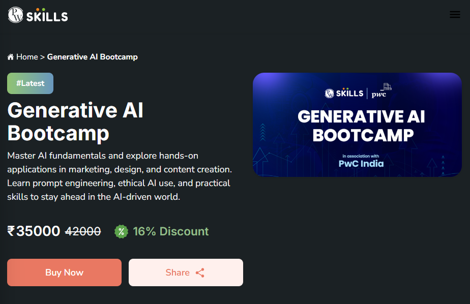 ai certificate course