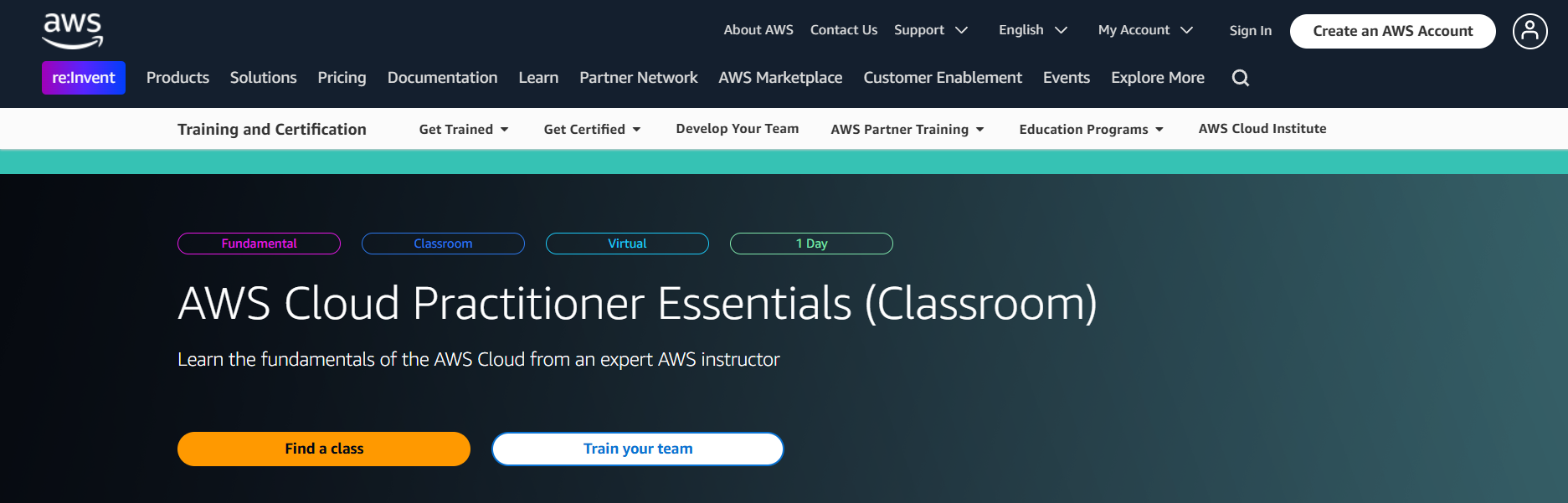 aws course