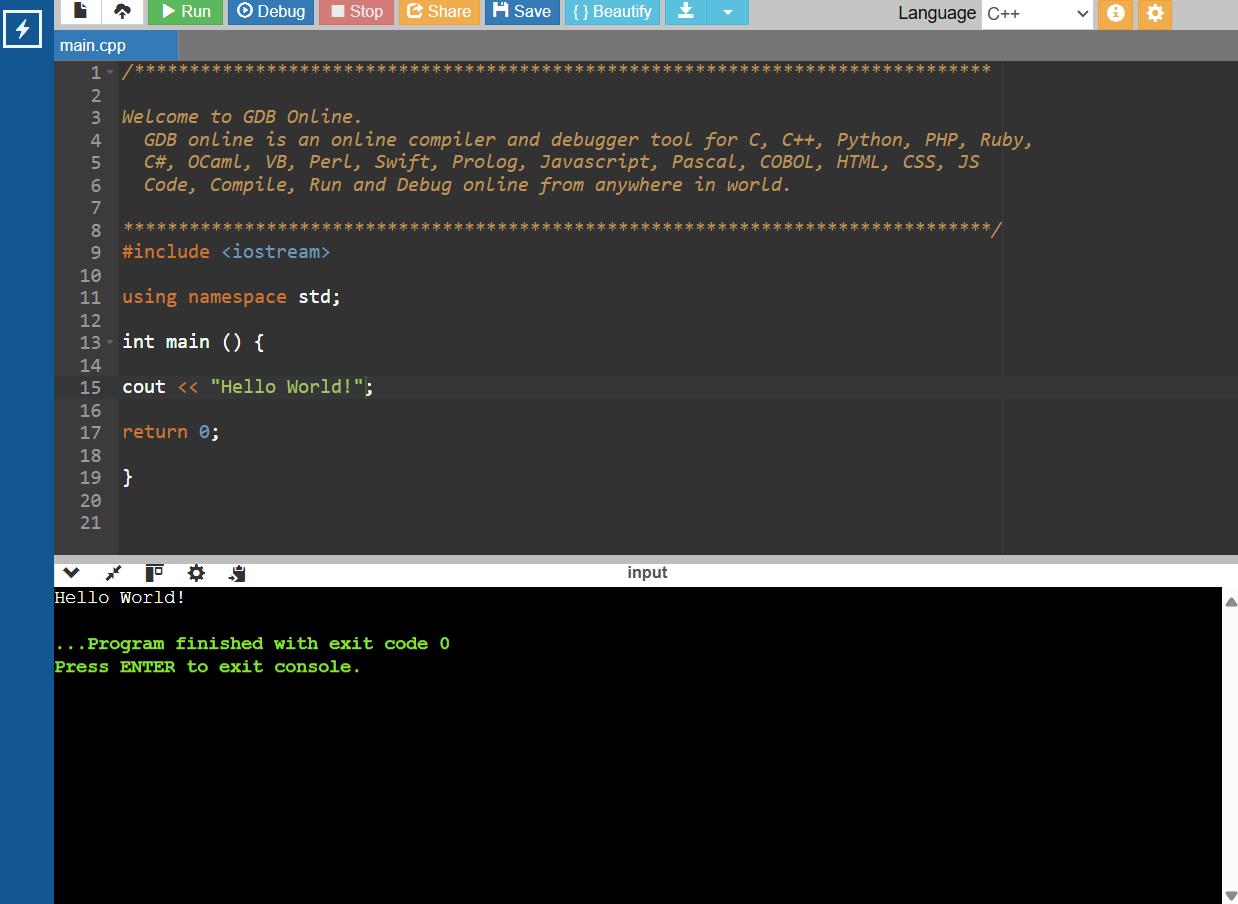 C++ Introduction For Beginners: Setup And Installation 10 C++ introduction GDB Compiler