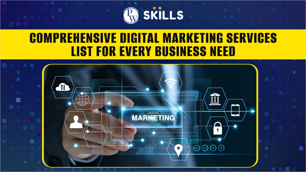 Digital Marketing Services List