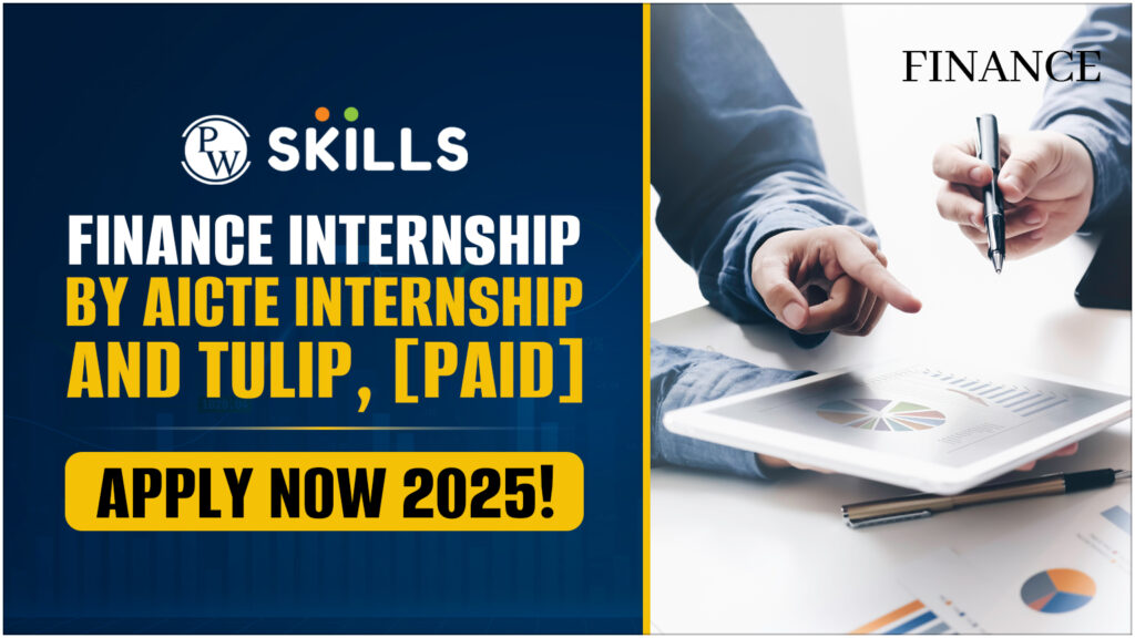 Finance Internship by Aicte Internship and Tulip Paid Apply Now 2025