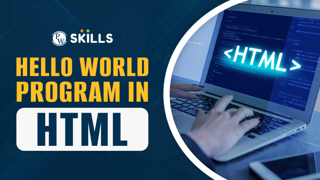 hello world program in html