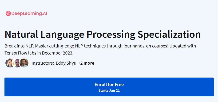 Free NLP Courses 