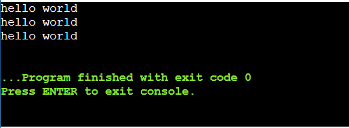 Python String Example