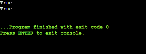 Python String Example