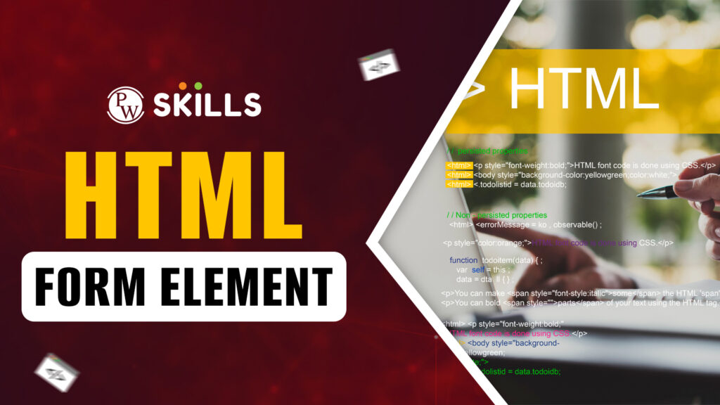 Html Form Element