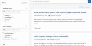 amazon summer internship