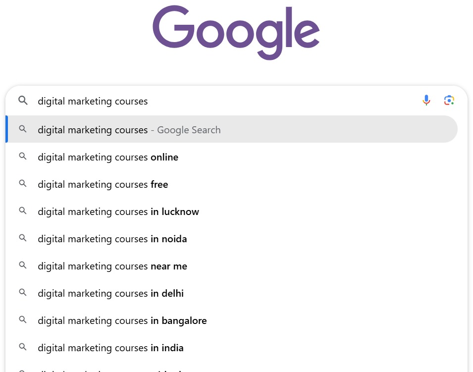 Secondary Keyword: Digital marketing Courses