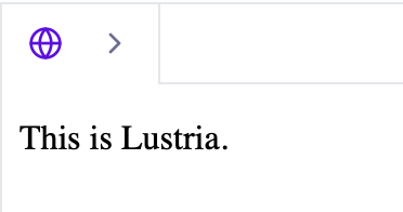 Serif fonts: Lustria